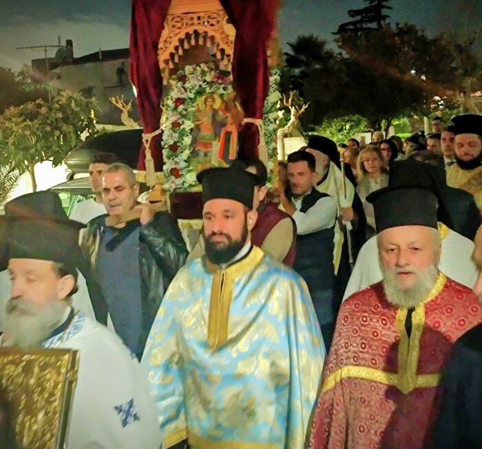 Αχαρνές: Πανηγυρικός εσπερινός προς τιμήν των Παμμεγίστων Ταξιαρχών – anattica