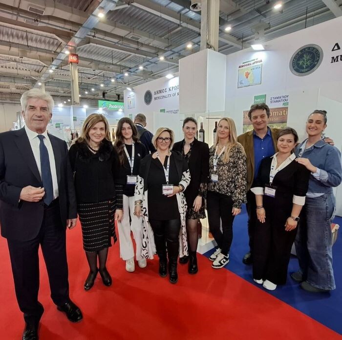 Ο Δήμος Κρωπίας και οι παραγωγοί του πρωταγωνιστούν για ακόμα μια φορά στην Food Expo