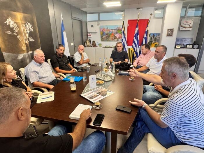 Σύσκεψη υπό τον Δήμαρχο Παλλήνης με την ΕΥΔΑΠ και τις αναδόχους εταιρείες για την αποχέτευση